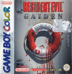 Resident Evil Gaiden for the Nintendo Game Boy Color Front Cover Box Scan