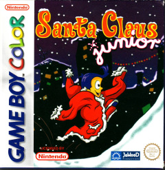 Santa Claus Junior for the Nintendo Game Boy Color Front Cover Box Scan