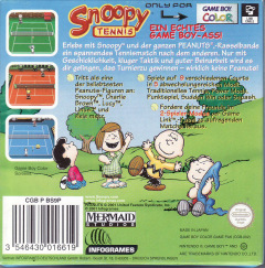 Scan of Snoopy Tennis