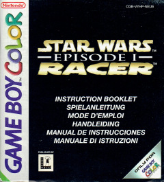 Scan of Star Wars Episode I: Racer
