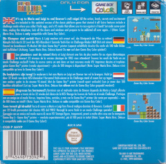 Scan of Super Mario Bros. Deluxe