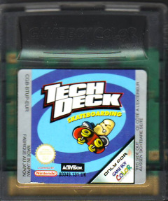 Scan of Tech Deck Skateboarding