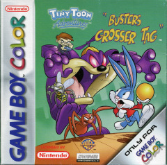 Tiny Toon Adventures: Buster Saves the Day for the Nintendo Game Boy Color Front Cover Box Scan