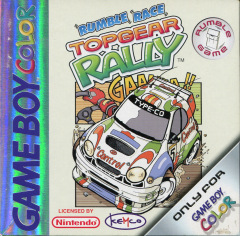 TopGear Rally for the Nintendo Game Boy Color Front Cover Box Scan