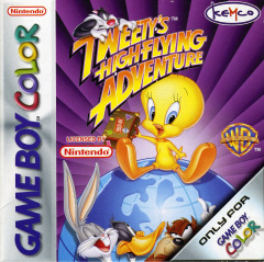 Tweety's High-Flying Adventure for the Nintendo Game Boy Color Front Cover Box Scan