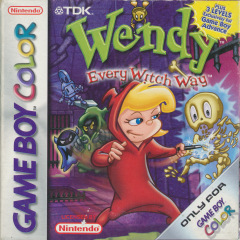 Wendy: Every Witch Way for the Nintendo Game Boy Color Front Cover Box Scan