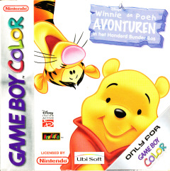 Winnie the Pooh: Adventures in the 100 Acre Wood for the Nintendo Game Boy Color Front Cover Box Scan