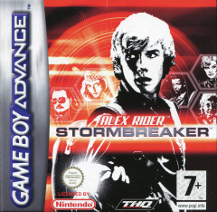 Alex Rider: Stormbreaker for the Nintendo Game Boy Advance Front Cover Box Scan