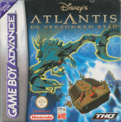 Atlantis (Disney's): The Lost Empire for the Nintendo Game Boy Advance Front Cover Box Scan