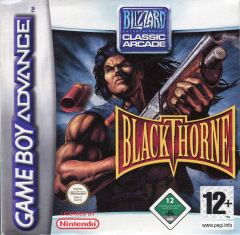 BlackThorne for the Nintendo Game Boy Advance Front Cover Box Scan
