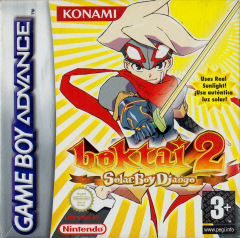 Boktai 2: Solar Boy Django for the Nintendo Game Boy Advance Front Cover Box Scan