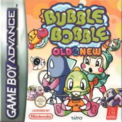 Bubble Bobble: Old & New for the Nintendo Game Boy Advance Front Cover Box Scan