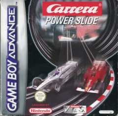 Carrera Power Slide for the Nintendo Game Boy Advance Front Cover Box Scan