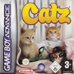 Catz for the Nintendo Game Boy Advance Front Cover Box Scan
