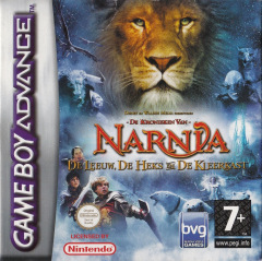 The Chronicles of Narnia: The Lion, the Witch and the Wardrobe for the Nintendo Game Boy Advance Front Cover Box Scan