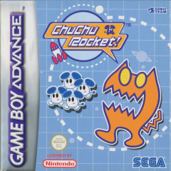 ChuChu Rocket! for the Nintendo Game Boy Advance Front Cover Box Scan