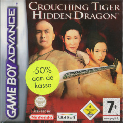 Crouching Tiger, Hidden Dragon for the Nintendo Game Boy Advance Front Cover Box Scan