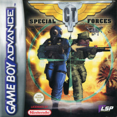 CT Special Forces for the Nintendo Game Boy Advance Front Cover Box Scan