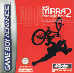 Dave Mirra Freestyle BMX 2 for the Nintendo Game Boy Advance Front Cover Box Scan
