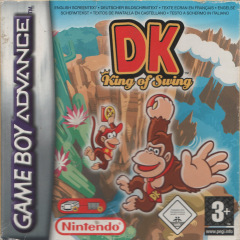 DK: King of Swing for the Nintendo Game Boy Advance Front Cover Box Scan