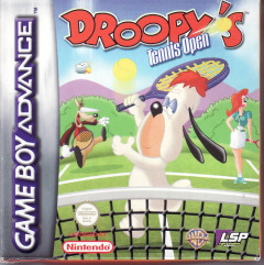 Droopy's Tennis Open for the Nintendo Game Boy Advance Front Cover Box Scan