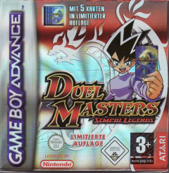 Duel Masters: Sempai Legends: Limited Edition for the Nintendo Game Boy Advance Front Cover Box Scan