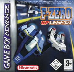 F-Zero: GP Legend for the Nintendo Game Boy Advance Front Cover Box Scan