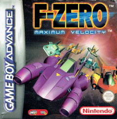 F-Zero: Maximum Velocity for the Nintendo Game Boy Advance Front Cover Box Scan