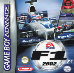 F1 2002 for the Nintendo Game Boy Advance Front Cover Box Scan