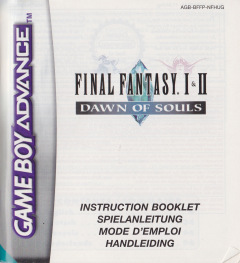 Scan of Final Fantasy I & II: Dawn of Souls