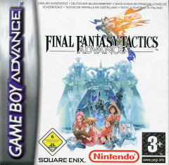 Final Fantasy Tactics Advance for the Nintendo Game Boy Advance Front Cover Box Scan