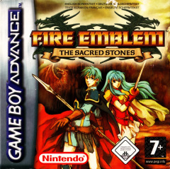 Fire Emblem: The Sacred Stones for the Nintendo Game Boy Advance Front Cover Box Scan