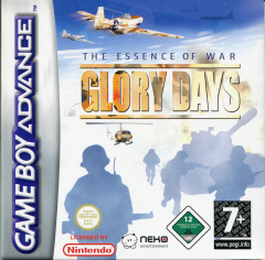 Glory Days: The Essence of War for the Nintendo Game Boy Advance Front Cover Box Scan
