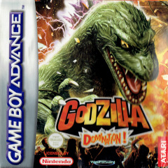 Godzilla Domination! for the Nintendo Game Boy Advance Front Cover Box Scan