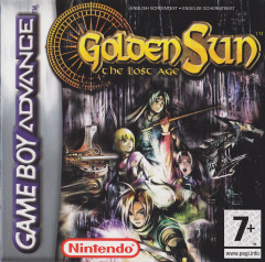 Golden Sun: The Lost Age for the Nintendo Game Boy Advance Front Cover Box Scan