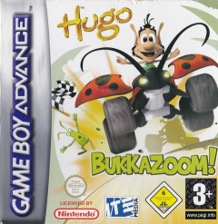 Hugo: Bukkazoom! for the Nintendo Game Boy Advance Front Cover Box Scan