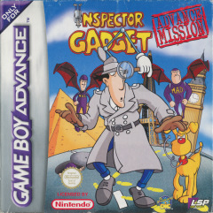 Inspector Gadget: Advance Mission for the Nintendo Game Boy Advance Front Cover Box Scan