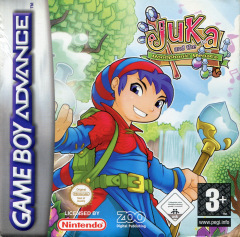 Juka and the Monophonic Menace for the Nintendo Game Boy Advance Front Cover Box Scan