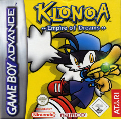 Klonoa: Empire of Dreams for the Nintendo Game Boy Advance Front Cover Box Scan