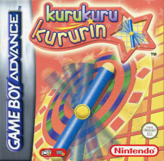 Kurukuru Kururin for the Nintendo Game Boy Advance Front Cover Box Scan