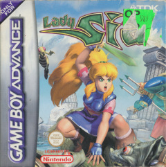 Lady Sia for the Nintendo Game Boy Advance Front Cover Box Scan