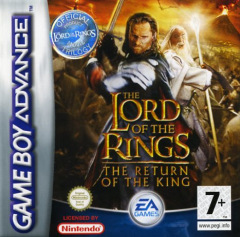 The Lord of the Rings: The Return of the King for the Nintendo Game Boy Advance Front Cover Box Scan