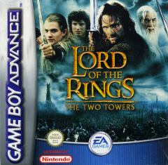 The Lord of the Rings: The Two Towers for the Nintendo Game Boy Advance Front Cover Box Scan