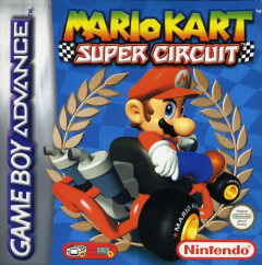 Mario Kart: Super Circuit for the Nintendo Game Boy Advance Front Cover Box Scan