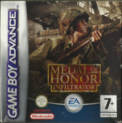 Medal of Honor: Infiltrator for the Nintendo Game Boy Advance Front Cover Box Scan