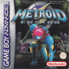 Metroid Fusion for the Nintendo Game Boy Advance Front Cover Box Scan