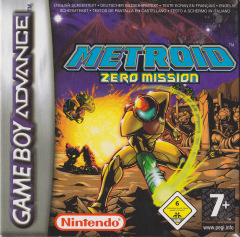 Metroid: Zero Mission for the Nintendo Game Boy Advance Front Cover Box Scan