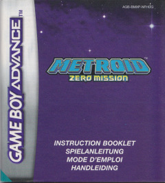 Scan of Metroid: Zero Mission