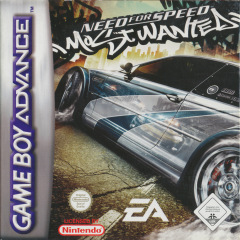 Need for Speed: Most Wanted for the Nintendo Game Boy Advance Front Cover Box Scan