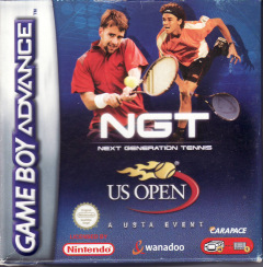 Next Generation Tennis for the Nintendo Game Boy Advance Front Cover Box Scan